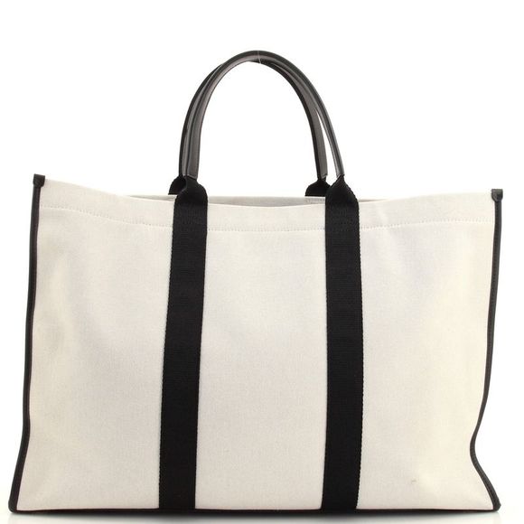 Balenciaga Hardware Tote Canvas Large Neutral - Picture 4 of 9